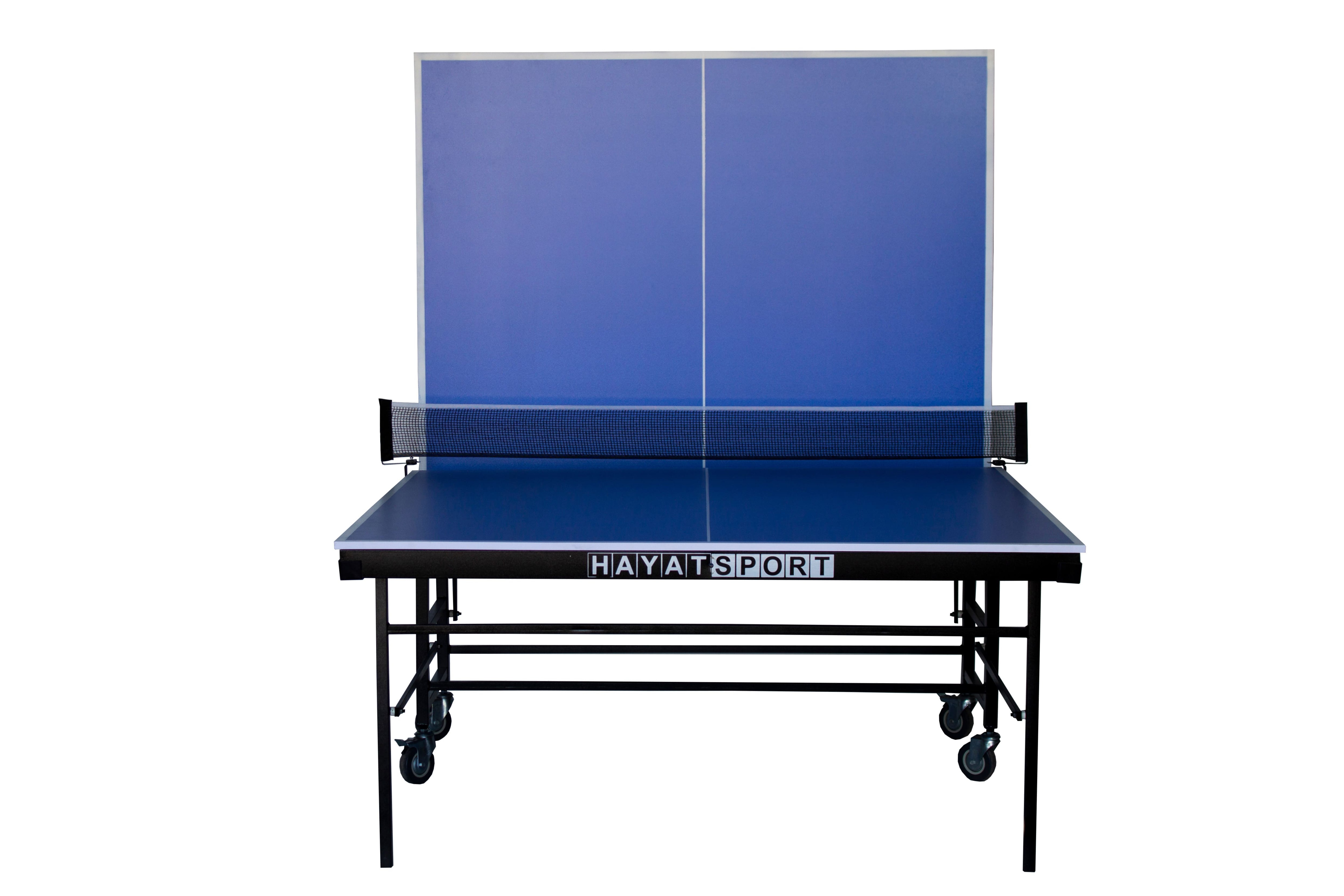میز پینگ پنگ چهارچرخ 16  MDF ابی